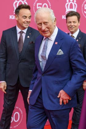 King Charles and Queen Camilla arrive at The Kings Trust awards at The Royal Albert Hall London United Kingdom Featuring: King Charles III Where: London, United Kingdom When: 11 May 2026 Credit: Cover Images **NOT AVAILABLE FOR HELLO MAGAZINE** EDITORIAL USE ONLY. NOT FOR USE BY NEWSPAPERS BASED IN THE UK. Copyright: xx coverimg55680903