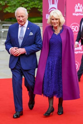 King Charles and Queen Camilla arrive at The Kings Trust awards at The Royal Albert Hall London United Kingdom Featuring: King Charles III, Queen Camilla Where: London, United Kingdom When: 11 May 2026 Credit: Cover Images **NOT AVAILABLE FOR HELLO MAGAZINE** EDITORIAL USE ONLY. NOT FOR USE BY NEWSPAPERS BASED IN THE UK. Copyright: xx coverimg55680905