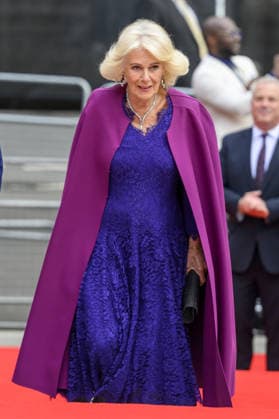 King Charles and Queen Camilla arrive at The Kings Trust awards at The Royal Albert Hall London United Kingdom Featuring: Queen Camilla Where: London, United Kingdom When: 11 May 2026 Credit: Cover Images **NOT AVAILABLE FOR HELLO MAGAZINE** EDITORIAL USE ONLY. NOT FOR USE BY NEWSPAPERS BASED IN THE UK. Copyright: xx coverimg55680886