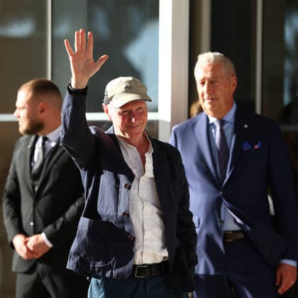 May 11, 2026, Cannes, Cote D azur, France: PAUL LAVERTY arrives for the official Jury Dinner of the 79th Annual Cannes Film Festival in Cannes, France Cannes France  - ZUMAc179 20260511_zep_c179_032 Copyright: xMickaelxChavetx