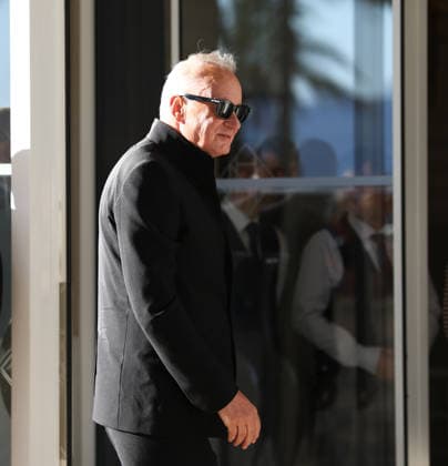 May 11, 2026, Cannes, Cote D azur, France: STELLAN SKARSGARD arrives for the official Jury Dinner of the 79th Annual Cannes Film Festival in Cannes, France Cannes France  - ZUMAc179 20260511_zep_c179_042 Copyright: xMickaelxChavetx