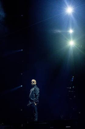 Arcangel concert at the Movistar Arena FILE photo American artist Arcangel during a performance at the Movistar Arena, on May 11, 2026, in Madrid Spain The concert is part of his world tour La 8va Maravilla World Tour 20 Aniversario, with which he celebrates two decades of career as one of the great icons of reggaeton and Latin trap Espana  Copyright: xRicardoxRubiox 7516281