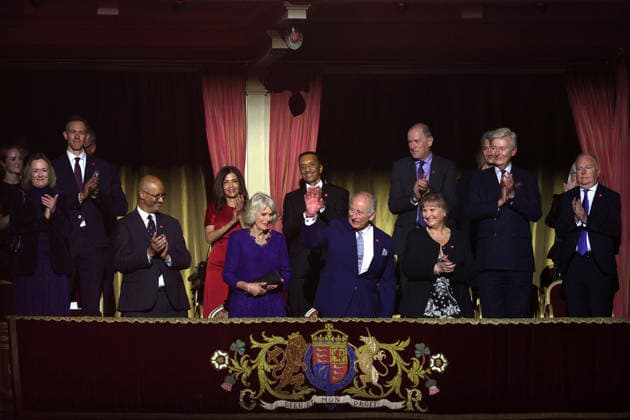 King Charles and Queen Camilla attend A King s Trust Celebration King Charles and Queen Camilla attend A King s Trust Celebration to mark the 50th anniversary of the charity. The King s Trust, formerly known as The Prince s Trust, helps those from disadvantaged communities, at the Royal Albert Hall, London, UK, on the 11th May 2026. Picture by Adrian Dennis WPA-Pool London Royal Albert Hall London United Kingdom  WHA-0817