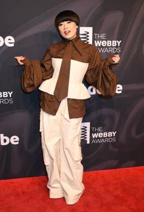 NEW YORK, NY- MAY 11: Atsuko Okatsuka at The 2026 Webby Awards on May 11, 2026 at Cipriani Wall Street in New York City. Copyright: xMediaPunchx