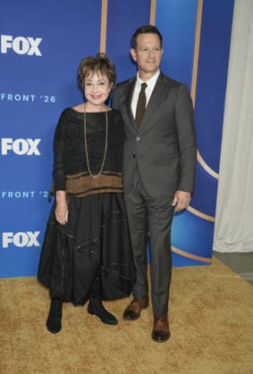 2026 FOX Upfront held at 151 West 55th Street Featuring: Annie Potts, Josh Charles Where: New York, New York, United States When: 11 May 2026 Credit: Jennifer Graylock INSTARimages EDITORIAL USE ONLY. NOT FOR USE BY NEWSPAPERS BASED IN THE UK. Copyright: xx instar55681640