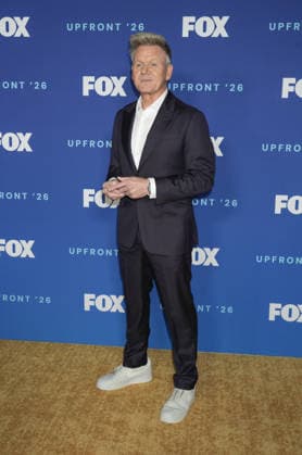 2026 FOX Upfront held at 151 West 55th Street Featuring: Gordon Ramsay Where: New York, New York, United States When: 11 May 2026 Credit: Jennifer Graylock INSTARimages EDITORIAL USE ONLY. NOT FOR USE BY NEWSPAPERS BASED IN THE UK. Copyright: xx instar55681611