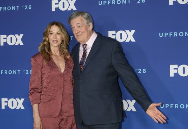 2026 FOX Upfront held at 151 West 55th Street Featuring: Jenna Elfman, Stephen Fry Where: New York, New York, United States When: 11 May 2026 Credit: Jennifer Graylock INSTARimages EDITORIAL USE ONLY. NOT FOR USE BY NEWSPAPERS BASED IN THE UK. Copyright: xx instar55681584