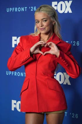 May 11, 2026, New York, Ny, USA: LIVVY DUNNE of Baywatch attends the Fox Upfront Red Carpet Event.New York City Center, NYC.May11, 2026. . Fox Upfront Red Carpet Event.New York City Center, NYC.May11, 2026. New York USA  - ZUMAms4_ 20260511_faf_ms4_002 Copyright: xSoniaxMoskowitzxGordonx