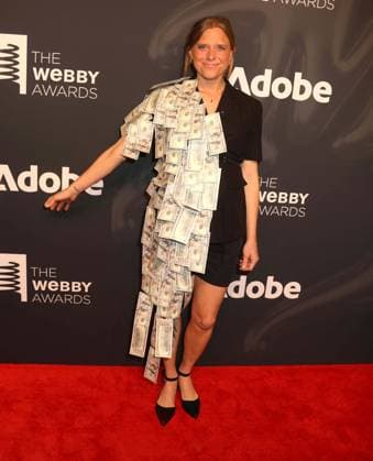 May 11, 2026, New York, New York, USA: Internet personality HILARY BRASETH seen during the red carpet arrivals for the 30th Annual Webby Awards held at Cipriani Wall Street. New York USA  - ZUMAk03_ 20260511_zaf_k03_010 Copyright: xNancyxKaszermanx