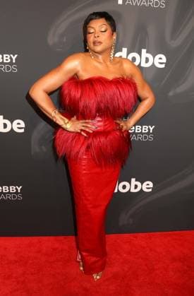 May 11, 2026, New York, New York, USA: Actor TARAJI P. HENSON seen during the red carpet arrivals for the 30th Annual Webby Awards held at Cipriani Wall Street. New York USA - ZUMAk03_ 20260511_zaf_k03_092 Copyright: xNancyxKaszermanx