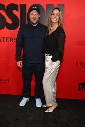 LOS ANGELES, CALIFORNIA - MAY 11 James Harris & Anne Mahoney at the screening of Obsession at the Hollywood Legion Theater on May 11, 2026 Credit: . USA - ZUMAa123 20260508_zaa_a123_097 Copyright: xAdMediax