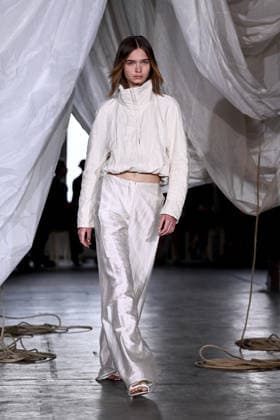 AUSTRALIAN FASHION WEEK, A model walks the runway wearing creations by Australian designer Bianca Spender, during Australian Fashion Week in Sydney, Tuesday, May 12, 2026. ( NO ARCHIVING SYDNEY NEW SOUTH WALES AUSTRALIA  Copyright: xDANxHIMBRECHTSx 20260512145209526917
