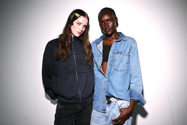 AUSTRALIAN FASHION WEEK, Models pose backstage ahead of the runway show by Australian designer Bianca Spender, during Australian Fashion Week in Sydney, Tuesday, May 12, 2026. ( NO ARCHIVING SYDNEY NEW SOUTH WALES AUSTRALIA  Copyright: xDANxHIMBRECHTSx 20260512140495748816