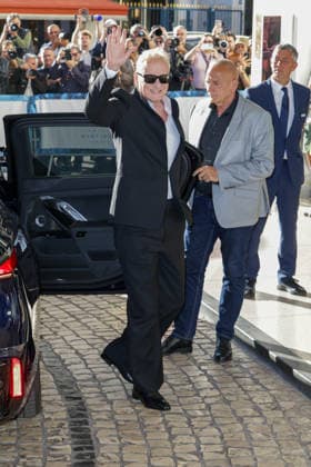 Cannes - Jury Dinner at the Hotel Martinez Member of the jury Swedish actor Stellan Skarsgard arrives for a dinner with fellow members of the jury at the Grand Hyatt Cannes Hotel Martinez, on the eve of the opening ceremony of the 79th edition of the Cannes Film Festival in Cannes, France on May 11, 2026. Photo by Shootpix ABACAPRESS.COM Cannes France  Copyright: xShootpix ABACAx
