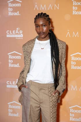 2026 Room to Read Gala, New York, USA - 11 May 2026 Demi Singleton attends the Room to Read 2026 New York Gala at 583 Park Avenue on May 11, 2026 in New York City. New York United States Copyright: xRonxAdarx xSOPAxImagesx _radar_r2r_20260511_00608