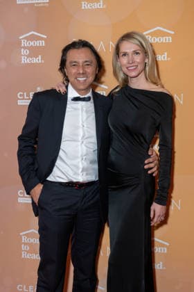 May 11, 2026, New York, United States: (L-R) Antonio Alvarez III and Olena Alvarez attend the Room to Read 2026 New York Gala at 583 Park Avenue on May 11, 2026 in New York City. New York United States - ZUMAs197 20260511_aaa_s197_222 Copyright: xRonxAdarx