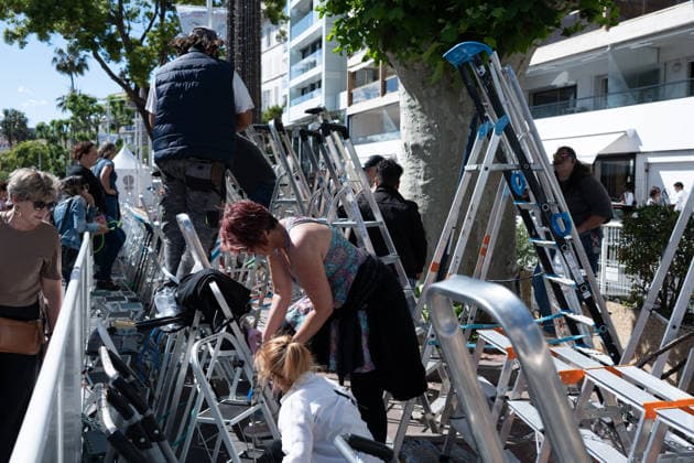 Cannes - Preparations General views of preparations on the Croisette during the 79th annual Cannes Film Festival on May 11, 2026 in Cannes, France. Photo by LounisPhotography ABACAPRESS.COM Cannes France  Copyright: xLounisPhotography ABACAx