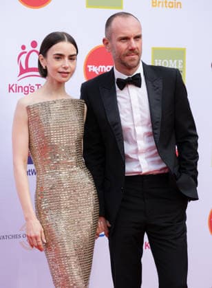 Lily Collins and Charlie McDowell attends A King s Trust 50th Anniversary Celebration at Royal Albert Hall in London, England. UK. Monday 11th May 2026. Copyright: xJamesxWarrenx ae794931