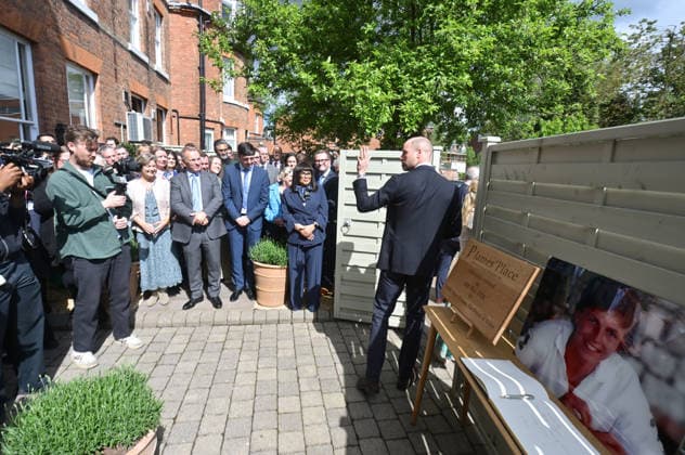The Prince Of Wales Officially Opens James Place Birmingham BIRMINGHAM, ENGLAND - MAY 11: Prince William, Prince of Wales during the official opening of James Place Birmingham on May 11, 2026 in Birmingham, England. With established centres in Liverpool, London and Newcastle, the charity aims to provide free, rapid-access therapy and life-saving support for men in suicidal crisis., Credit:Eamonn M. McCormack PA ROTA - B68 Avalon United Kingdom, England, Birmingham Copyright: xEamonnxM.xMcCormackx xPAxROTAx-xB68x xAvalonx 1098185505