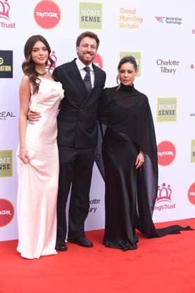 Talitha Balinska, Sam Thompson and Louise Thompson at the 50th Anniversary of the Kings Trust Awards 2026 at the Royal Festival Hall London, 11 05 2026 Foto:xS.xVasx xFuturexImagex kings_trust_6553