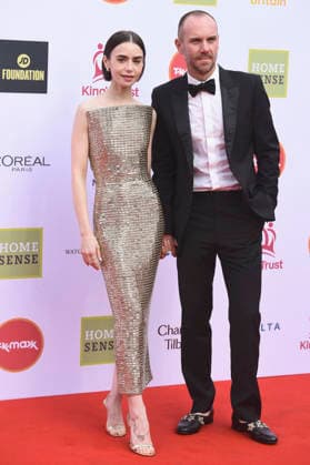 Lily Collins with husband Charlie McDowell at the 50th anniversary of the Kings Trust Awards 2026 at the Royal Festival Hall London, 11 05 2026 Foto:xS.xVasx xFuturexImagex kings_trust_6626