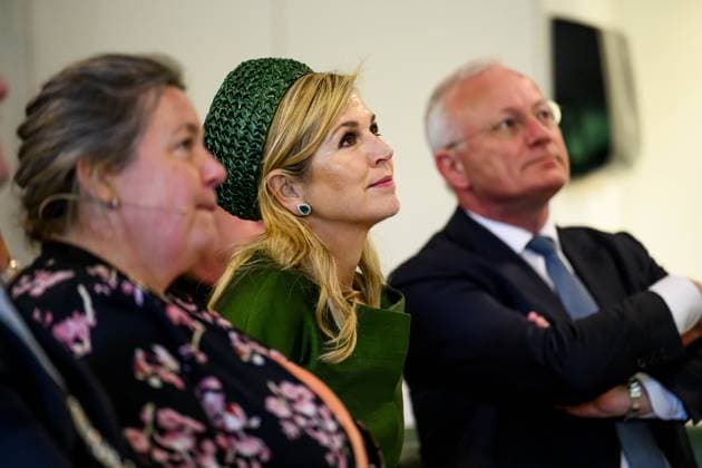 Almere, The Netherlands, 2026-05-12 11:02:00 ALMERE, 12-05-2026, Stichting AAP Queen Maxima opens the new Mammal Building of Stichting AAP in Almere. In this building, various species of exotic mammals are housed in a living environment that better meets their natural needs, with more spacious, professional care and an adapted climate. PHOTO: NLBeeld Patrick van Emst Credit: NL Beeld Patrick van Emst  Copyright: xx x