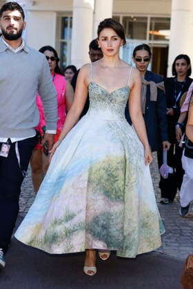 Cannes Payal Kapadiya Exits Martinez MP Cannes, France- May 12: Jury member Payal Kapadiya leaves Hotel Martinez during 79th Festival of Cannes, on May 12, 2026 in Milan, Italy. Photo by Marco Piovanotto ABACAPRESS:COM Cannes France  Copyright: xPiovanottoxMarco ABACAx
