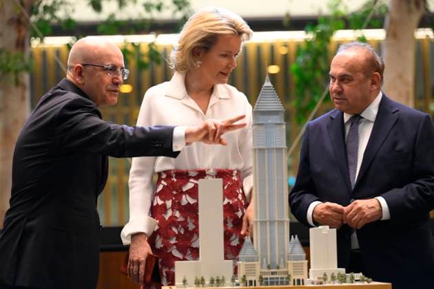 Queen Mathilde Attends 2026 Turkey Economic Mission ISTANBUL, TURKEY - MAY 12: Queen Mathilde of Belgium pictured in a meeting in the Central Bank of Türkiye during the Belgian Economic Mission to the Republic of Turkey on May 12, 2026 in Istanbul, Turkey, 12 05 2026 Istanbul Turkey  Copyright: xPhilipxReynaersx
