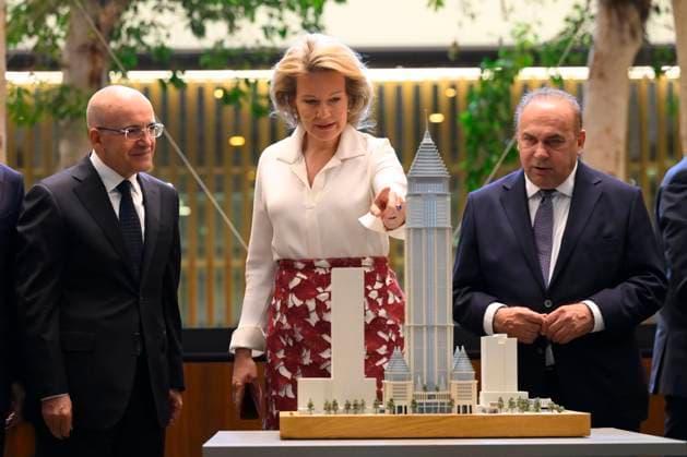 Queen Mathilde Attends 2026 Turkey Economic Mission ISTANBUL, TURKEY - MAY 12: Queen Mathilde of Belgium pictured in a meeting in the Central Bank of Türkiye during the Belgian Economic Mission to the Republic of Turkey on May 12, 2026 in Istanbul, Turkey, 12 05 2026 Istanbul Turkey  Copyright: xPhilipxReynaersx