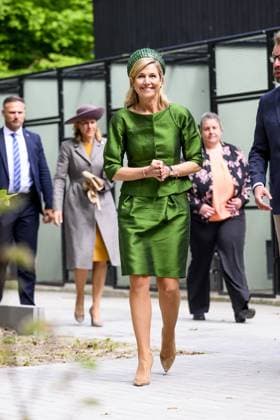 Almere, The Netherlands, 2026-05-12 11:30:04 ALMERE, 12-05-2026, Stichting AAP Queen Maxima opens the new Mammal Building of Stichting AAP in Almere. In this building, various species of exotic mammals are housed in a living environment that better meets their natural needs, with more spacious, professional care and an adapted climate. PHOTO: NLBeeld Patrick van Emst Credit: NL Beeld Patrick van Emst  Copyright: xx x