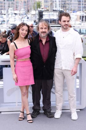 Cannes - Honorary Palme d’Or - Peter Jackson Photocall Katie Jackson, Peter Jackson and Billy Jackson attending the Honorary Palme d’Or photocall as part of the 79th Cannes Film Festival in Cannes, France on May 12, 2026. Photo by ABACAPRESS.COM Cannes France  Copyright: xDominexJerome ABACAx
