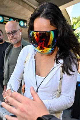 Cannes Michelle Rodriguez At Nice Airport JR Michelle Rodriguez is seen at Nice airport ahead 79th Cannes Film Festival in Nice, France on May 12, 2026. Photo by Julien Reynaud APS-Medias ABACAPRESS.COM Nice France  Copyright: xReynaudxJulien APS-Medias ABACAx
