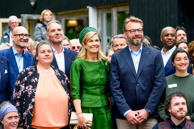 12-05-2026 Almere Queen Maxima attended the opening of the new Mammal House of Stichting AAP, dedicated to the welfare of exotic mammals in Europe for decades, in Almere. Â  Copyright: xPPEx