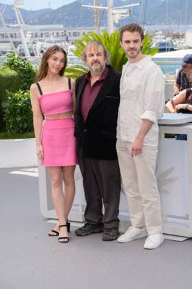 Peter Jackson Photocall at 79th Festival de Cannes - Cannes, France CANNES, FRANCE. May 12, 2026: Peter Jackson, children Katie Jackson & William Jackson at the photocall for Honorary Palme d Or at the 79th Festival de Cannes. Picture: Paul Smith Featureflash Cannes France  Copyright: xPaulxSmithx xFeatureflashx