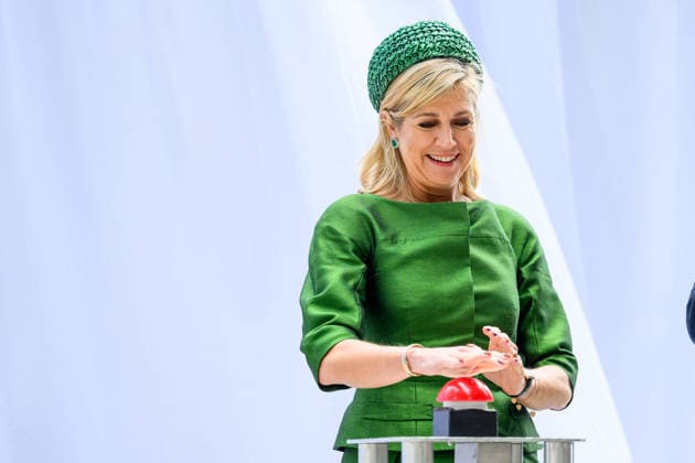 Queen opens the new Mammal Building of the AAP Foundation. Almere, the Netherlands. 12 May 2026 Queen Maxima during a visit to the new Mammal Building of the AAP Foundation. In this building, various types of exotic mammals are accommodated in a living environment that better suits their natural needs. Almere The Netherlands  Copyright: xDPPA POOL PatrickxvanxEmstx