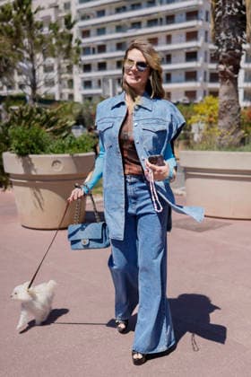 Cannes Heidi Klum Exits Martinez MP Cannes, France- May 12: Heidi Klum arrives to Hotel Martinez beach restaurant during 79th Festival of Cannes, on May 12, 2026 in Cannes, France. Photo by Marco Piovanotto ABACAPRESS:COM Cannes France  Copyright: xPiovanottoxMarco ABACAx