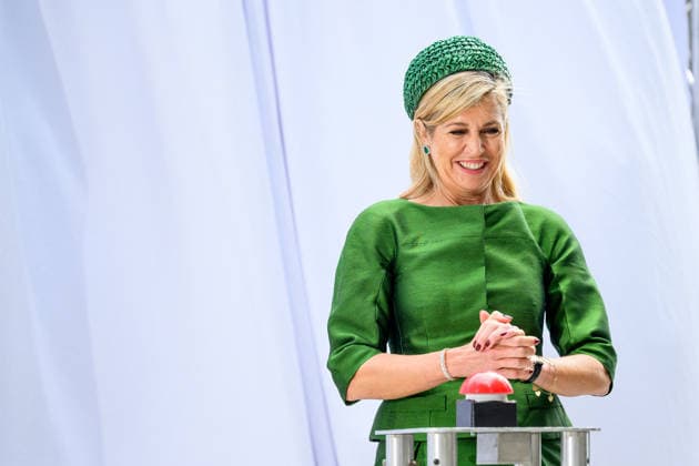 Queen opens the new Mammal Building of the AAP Foundation. Almere, the Netherlands. 12 May 2026 Queen Maxima during a visit to the new Mammal Building of the AAP Foundation. In this building, various types of exotic mammals are accommodated in a living environment that better suits their natural needs. Almere The Netherlands  Copyright: xDPPA POOL PatrickxvanxEmstx