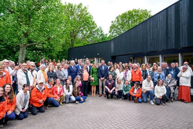 Queen opens the new Mammal Building of the AAP Foundation. Almere, the Netherlands. 12 May 2026 Queen Maxima during a visit to the new Mammal Building of the AAP Foundation. In this building, various types of exotic mammals are accommodated in a living environment that better suits their natural needs. Almere The Netherlands  Copyright: xDPPA POOL PatrickxvanxEmstx