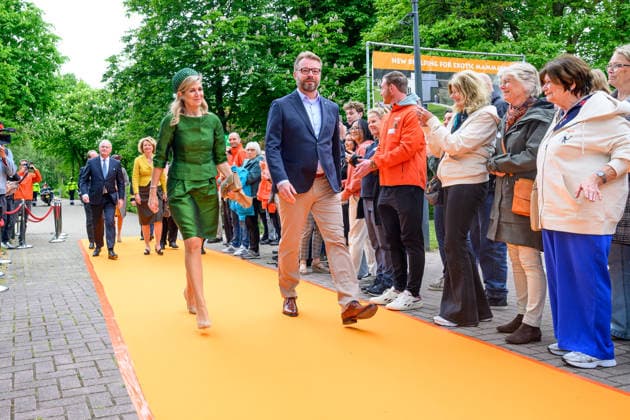Queen opens the new Mammal Building of the AAP Foundation. Almere, the Netherlands. 12 May 2026 Queen Maxima during a visit to the new Mammal Building of the AAP Foundation. In this building, various types of exotic mammals are accommodated in a living environment that better suits their natural needs. Almere The Netherlands  Copyright: xDPPA POOL PatrickxvanxEmstx