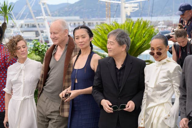 Jury Photocall at 79th Festival de Cannes - Cannes, France CANNES, FRANCE. May 12, 2026: Laura Wandel, Stellan Skarsgard, Chloe Zhao, Park Chan-wook & Ruth Negga at the photocall for Cannes Jury at the 79th Festival de Cannes. Picture: Paul Smith Featureflash Cannes France  Copyright: xPaulxSmithx xFeatureflashx