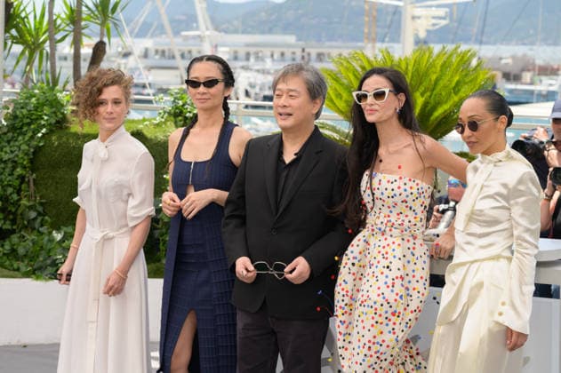 Jury Photocall at 79th Festival de Cannes - Cannes, France CANNES, FRANCE. May 12, 2026: Laura Wandel, Chloe Zhao, Park Chan-Wook, Demi Moore & Ruth Negga at the photocall for Cannes Jury at the 79th Festival de Cannes. Picture: Paul Smith Featureflash Cannes France  Copyright: xPaulxSmithx xFeatureflashx