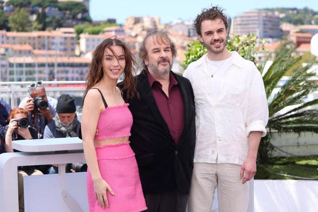 Katie Jackson, Peter Jackson and Billy Jackson at the Photocall for the Palme dOr at the Festival de Cannes 2026 79 Cannes International Film Festival at the Palais des Festivals Cannes, 12 05 2026 Foto:xD.xBedrosianx xFuturexImagex jackson_6517