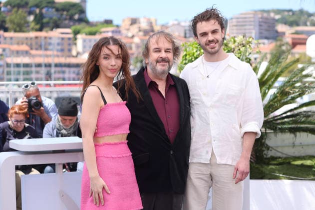 Katie Jackson, Peter Jackson and Billy Jackson at the Photocall for the Palme dOr at the Festival de Cannes 2026 79 Cannes International Film Festival at the Palais des Festivals Cannes, 12 05 2026 Foto:xD.xBedrosianx xFuturexImagex jackson_6518