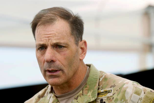 May 12, 2026, Erbege, Selija Region, Latvia: General CHRISTOPHER DONAHUE, Commander of Allied Land Command and U.S. Army Europe and Africa, attends NATO Crystal Arrow 2026 exercise media day in Erberge. Several unmaned ground vehicle systems were tested within Easter Flank Defence Initiave (EFDI) framework. NATOs Eastern Flank Deterrence Initiative (EFDI) is a NATO regional initiative led by Allies, supported by U.S. Army Europe and Africa, to defeat adversary mass and momentum with low cost, attritable uncrewed systems, AI-enabled targeting, and layered defenses. Erbege Latvia - ZUMAk193 20260512_zip_k193_010 Copyright: xIntsxKalninsx