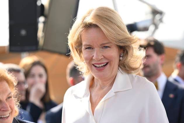 Queen Mathilde Attends 2026 Turkey Economic Mission ISTANBUL, TURKEY - MAY 12: Queen Mathilde of Belgium pictured attending the Ageas and Sabanc1 Group conference: Celebrating 15 Years of a Strategic BelgianTurkish Partnership in Insurance during the Belgian Economic Mission to the Republic of Turkey on May 12, 2026 in Istanbul, Turkey, 12 05 2026 Istanbul Turkey  Copyright: xPhilipxReynaersx