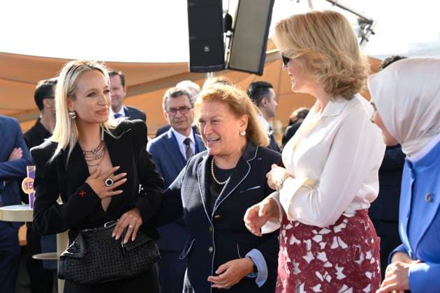 Queen Mathilde Attends 2026 Turkey Economic Mission ISTANBUL, TURKEY - MAY 12: Queen Mathilde of Belgium pictured attending the Ageas and Sabanc1 Group conference: Celebrating 15 Years of a Strategic BelgianTurkish Partnership in Insurance during the Belgian Economic Mission to the Republic of Turkey on May 12, 2026 in Istanbul, Turkey, 12 05 2026 Istanbul Turkey  Copyright: xPhilipxReynaersx