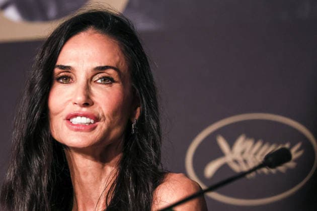 Cannes - Jury Press Conference Jury Member Demi Moore speaks during the Jury press conference at the 79th annual Cannes Film Festival at Palais des Festivals on May 12, 2026 in Cannes, France. Photo by Jean-Marc Haedrich Pool ABACAPRESS.COM Cannes France  Copyright: xABACAx