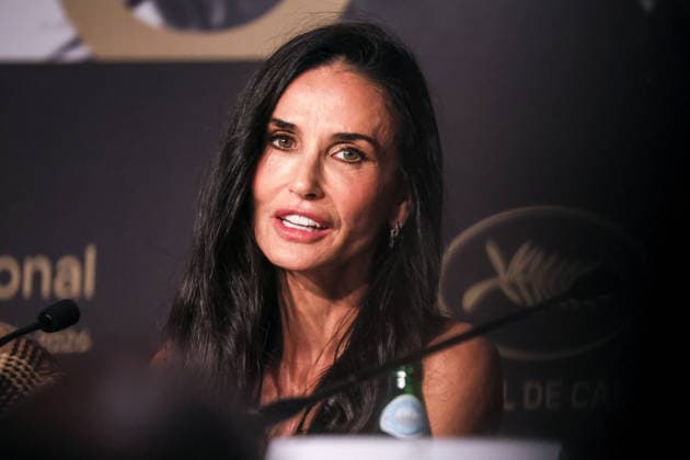 Cannes - Jury Press Conference Jury Member Demi Moore speaks during the Jury press conference at the 79th annual Cannes Film Festival at Palais des Festivals on May 12, 2026 in Cannes, France. Photo by Jean-Marc Haedrich Pool ABACAPRESS.COM Cannes France  Copyright: xABACAx