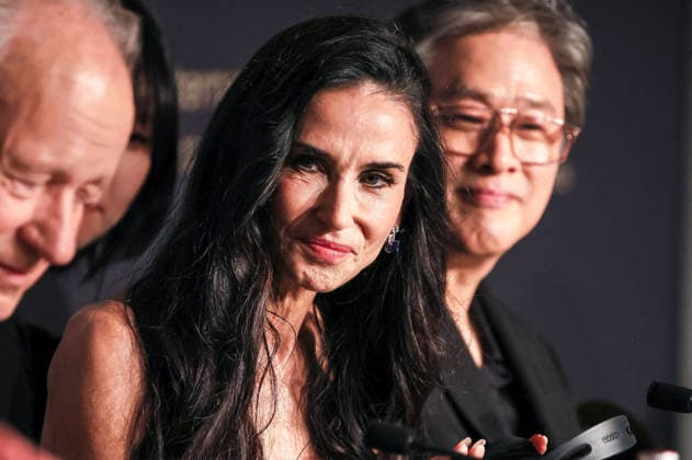 Cannes - Jury Press Conference Jury Member Demi Moore speaks during the Jury press conference at the 79th annual Cannes Film Festival at Palais des Festivals on May 12, 2026 in Cannes, France. Photo by Jean-Marc Haedrich Pool ABACAPRESS.COM Cannes France  Copyright: xABACAx