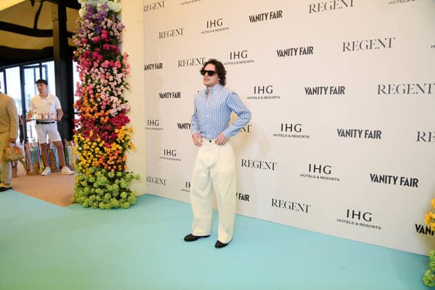Jessica Platt and Harry Collett at the Vanity Fair photocall on the beach at the Carlton Hotel during the 79th International Film Festival in Cannes, France, May 12, 2026 Lionel Urman Bestimage Celebs attend the Vanity Fair Lunch during the 79th annual Cannes Film Festival at Carlton Beach Club on May 12, 2026 in Cannes, France Paris France  Copyright: xLIONELxURMANxx xBESTIMAGExLIONELxURMANxx xBESTIMAGEx